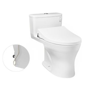 Bàn cầu một khối kèm nắp rửa cơ MS855DE4