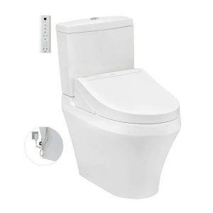 Bồn cầu 2 khối TOTO CS948DW14 nắp rửa điện tử C5