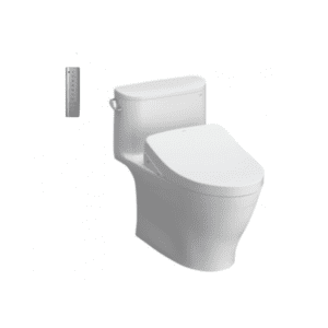 Bàn cầu một khối nắp rửa điện tử MS887W11 (MS887RW11) nắp TCF4911EZ - Bộ