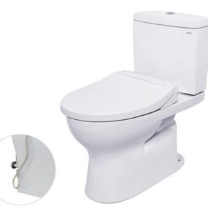 Bàn cầu hai khối kèm vòi rửa lạnh CS320DRE2 - Bộ