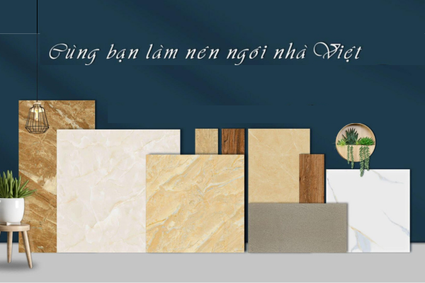 Không gian sống đẳng cấp với gạch vân đá Ý Mỹ